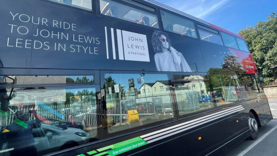 TD John Lewis Sponsored Bus