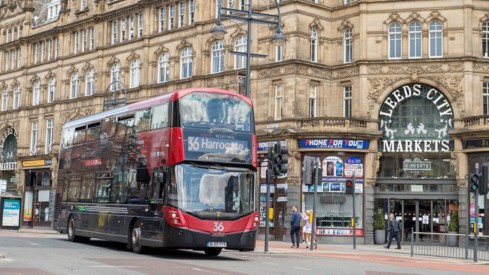 The 36 bus in Leeds