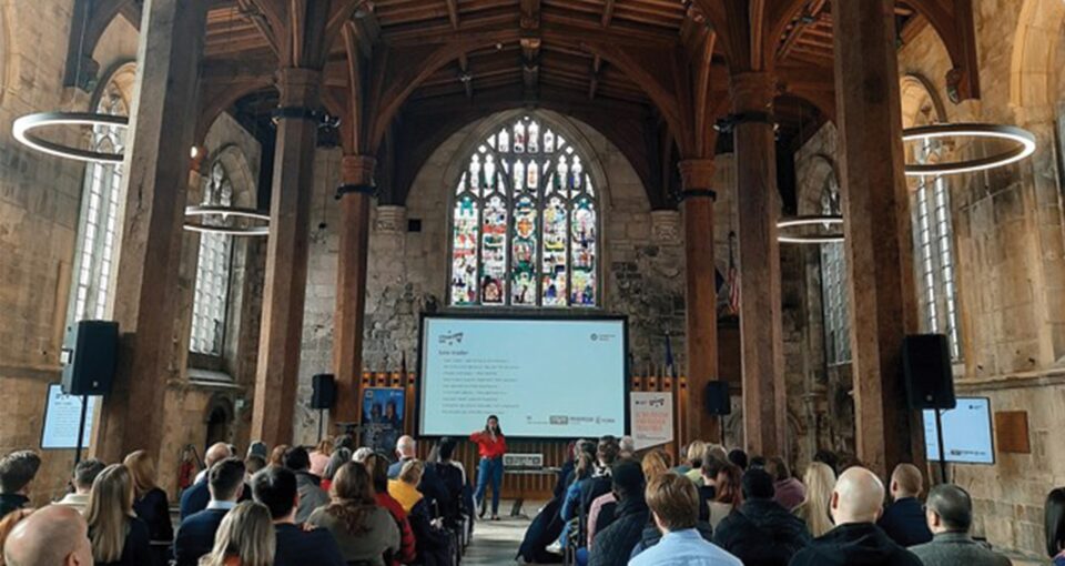 York entrepreneurs learn routes to Start-Up Success. Event held in York Minster.