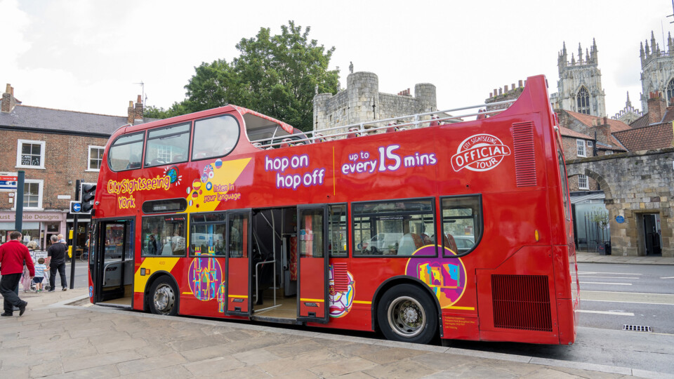transdev-TD CSSY Tour Bus at Exhibition Square