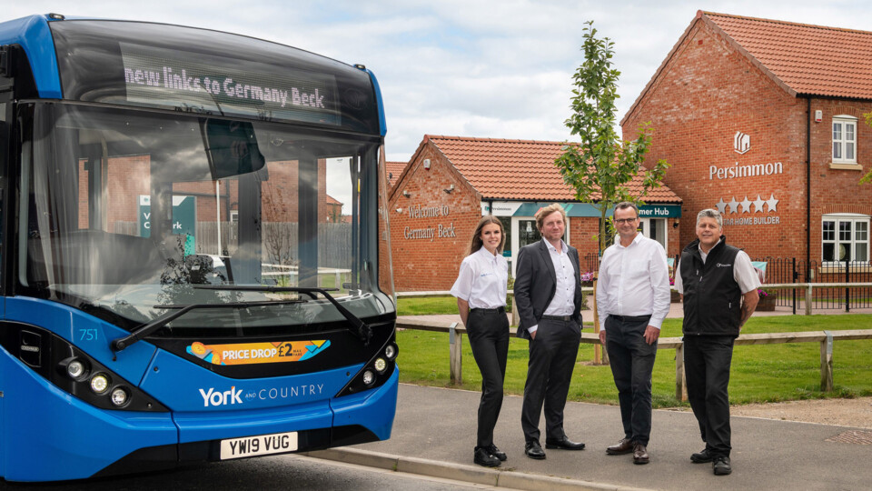 Transdev York and Country new route in Germany Beck 1