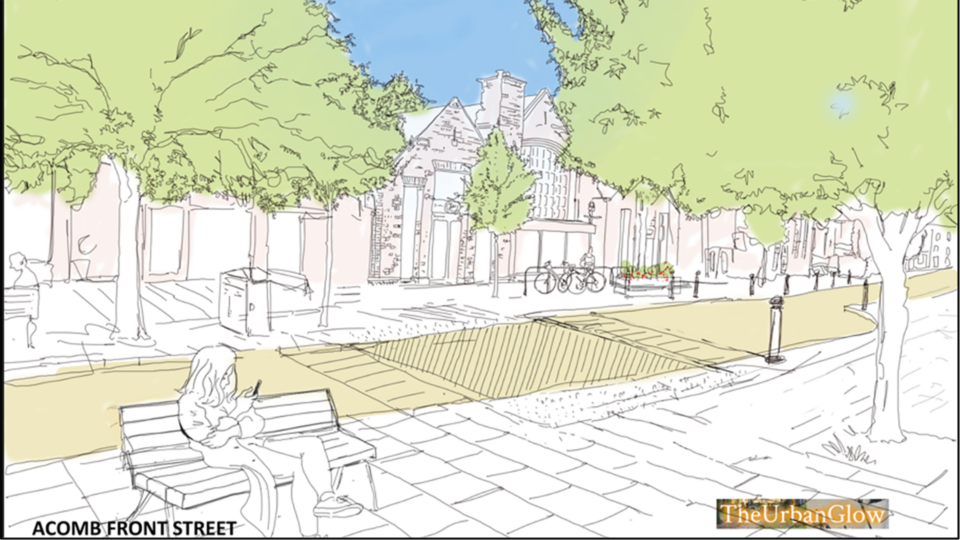 Acomb Front Street design (credit_ Urban Glow)