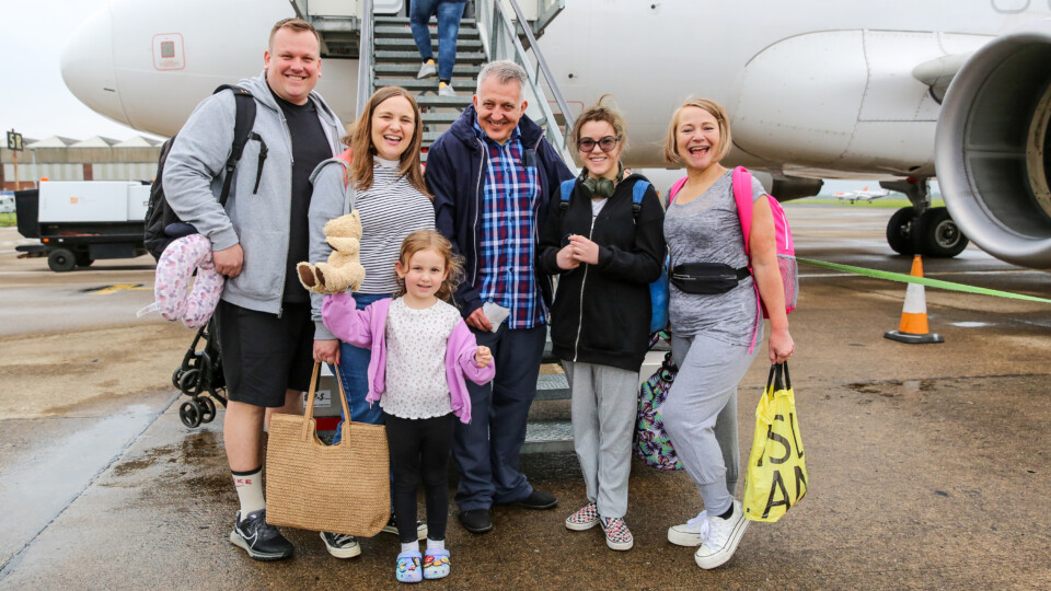 BOURGAS Flight leaves Teesside International Airport. 
Image by Dawn McNamara 26/05/24