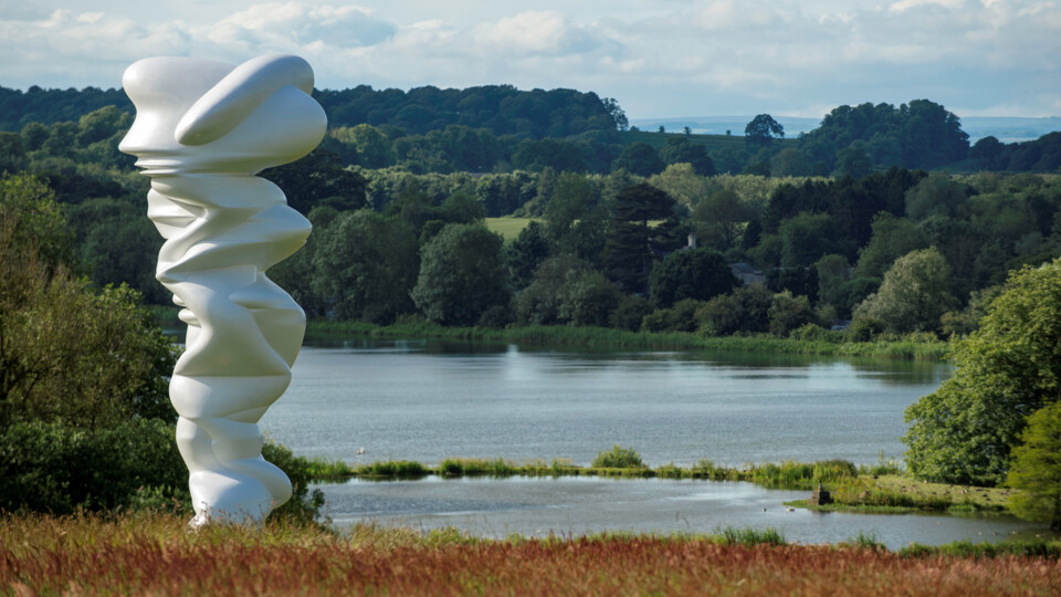 Senders, Fibreglass, 2018, Tony Cragg at Castle Howard. Photo by Nick Howard