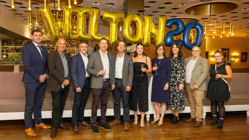 Wilton team at 20th anniversary