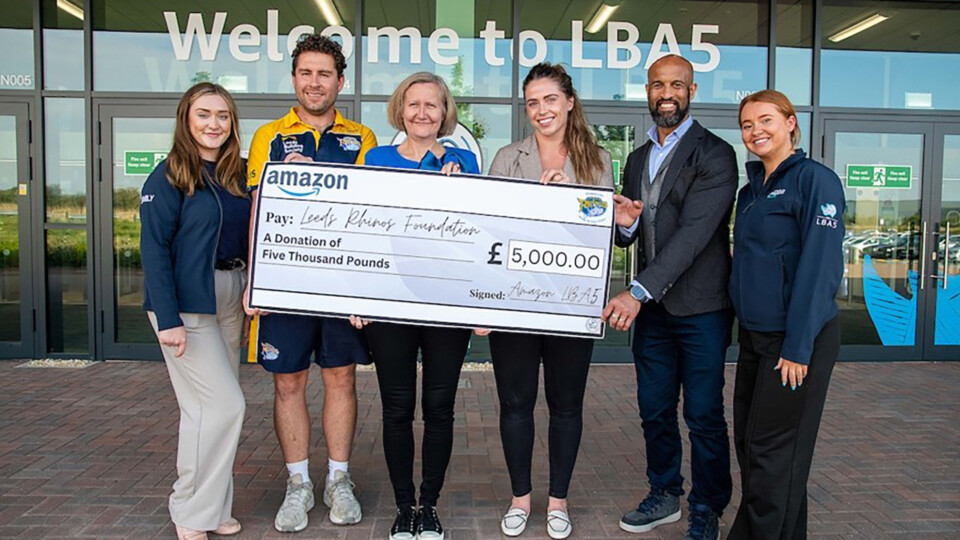 amazon - leeds rhinos (donation)