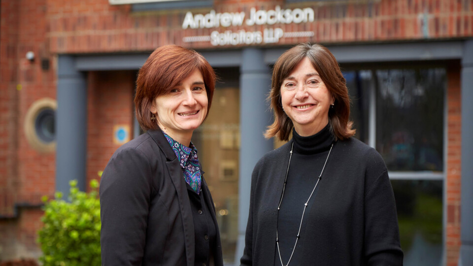 Jessica Richardson with Helen Mellors - New appointment 1