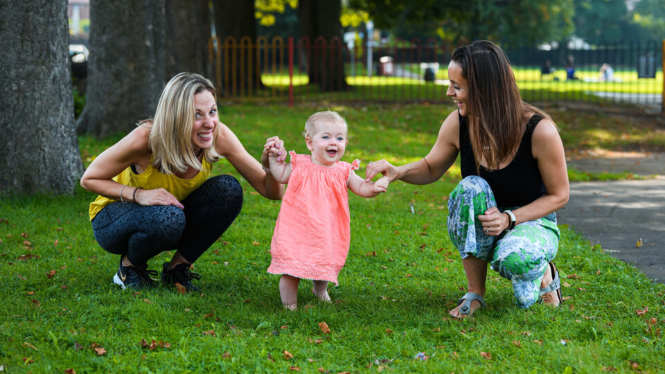 Image of two mums with child._cropped