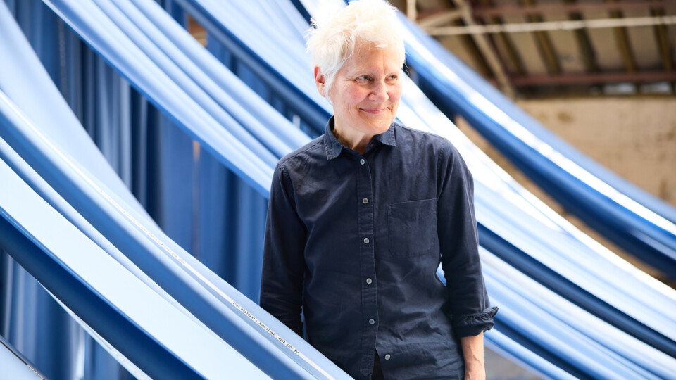 Visual artist Ann Hamilton at Salts Mill (credit: David Lindsay).