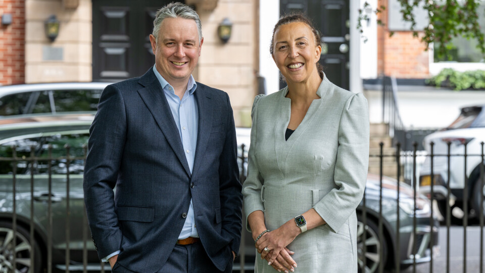 (l-r): James Hunt and Sarah Teshome