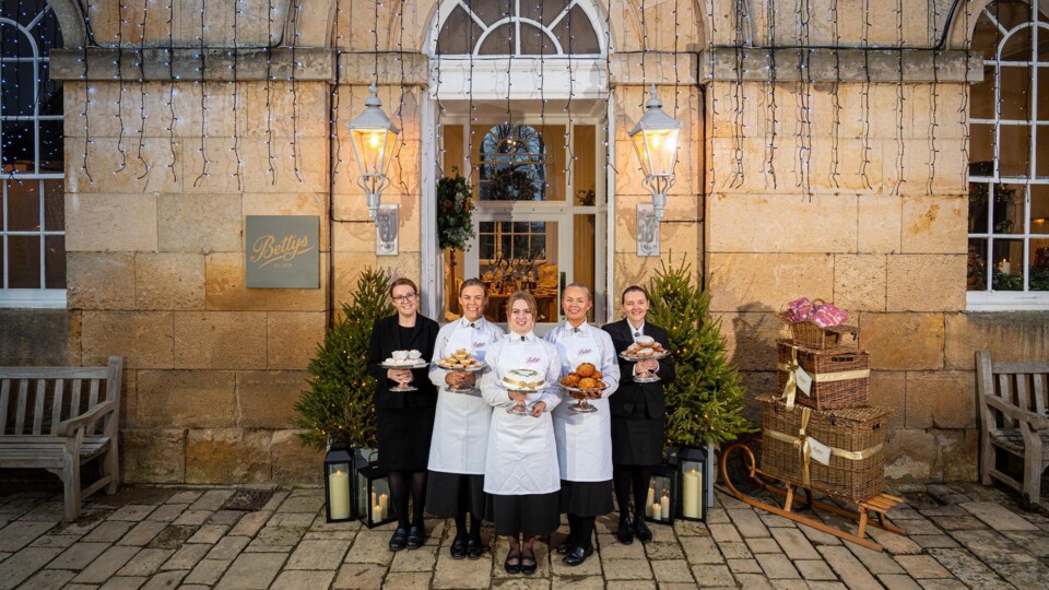 Bettys pop-up gift shop at Castle Howard. Photo by Simon Dewhurst