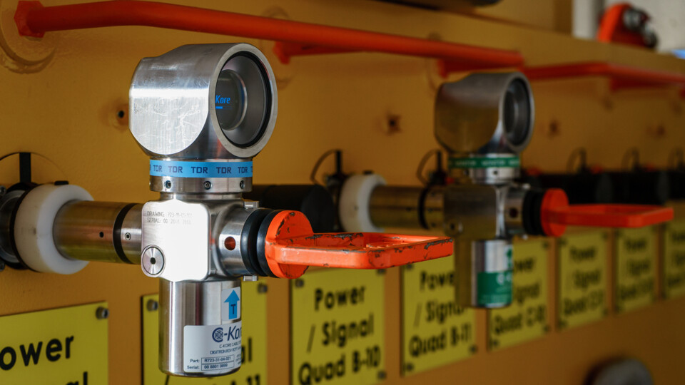 Digitron ROV TDR installed on UTA