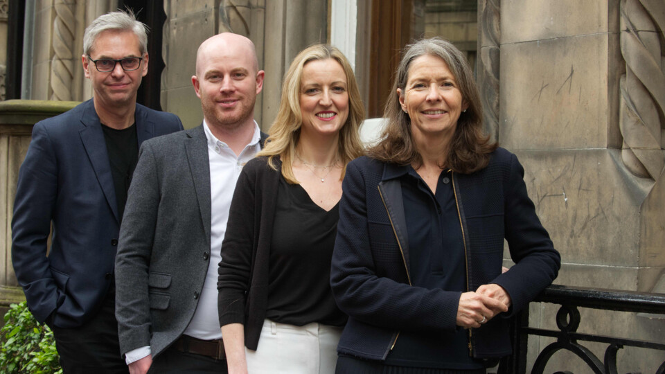 John Beevers, Head of Professional Services, Neil Robb, Head of Business Advisory, Lynn Calder, Chief Growth Officer, a