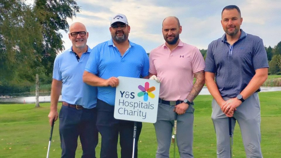 Jim Inman, Andy Charlton, Peter Charlton and John Harrison


80 golfers took part in the first golf day for York & Scarborough Hospitals Charity at Sandburn Hall