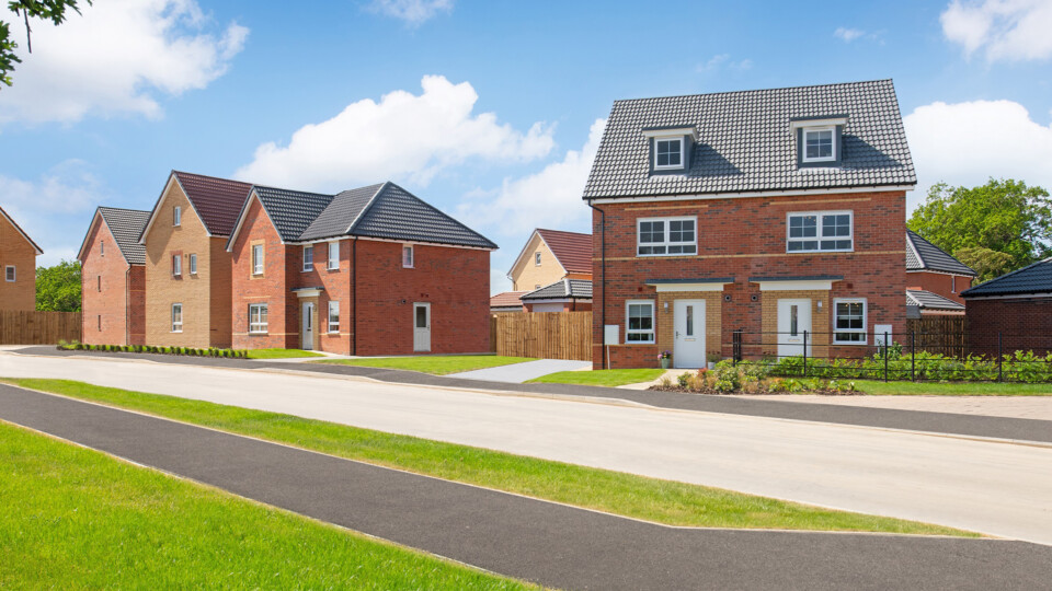 B&DWYW - 002 - A typical street scene at Harclay Park
