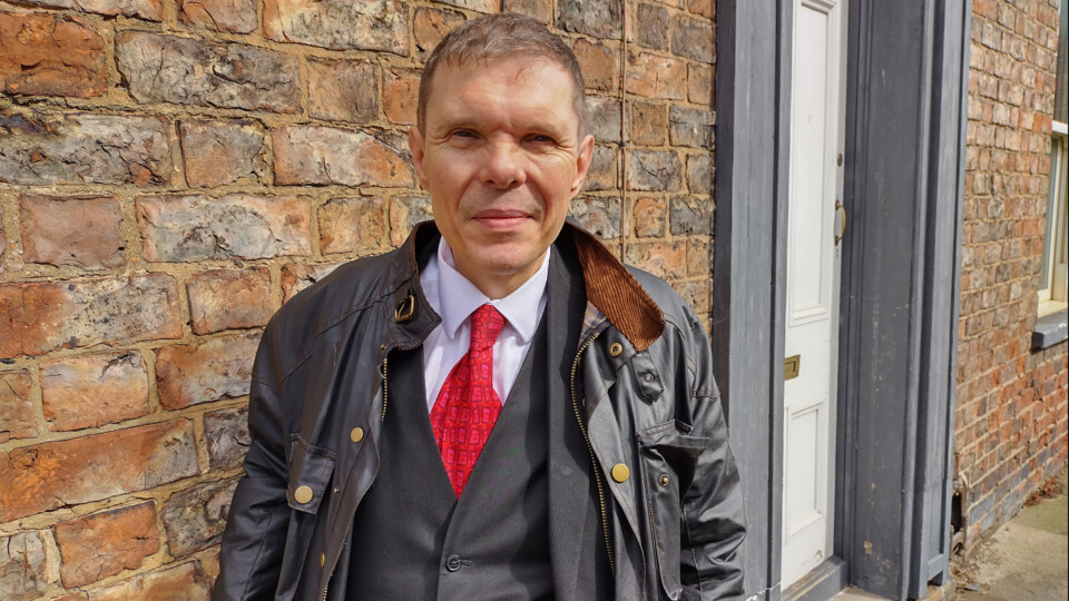 Cllr Pavlovic on a York street