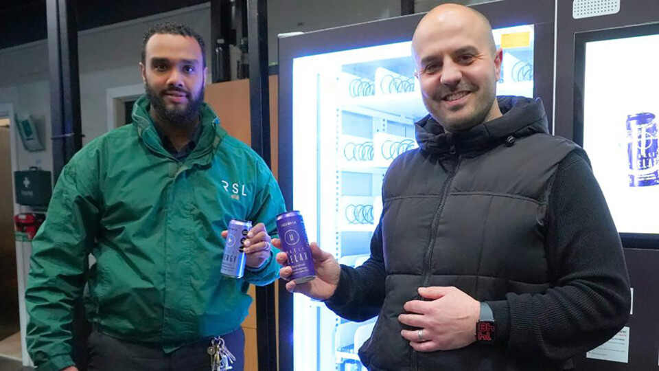 (Left) Aadil Mulla, Strategic Growth Manager, Refreshment Systems (Right) Tristan Hughes, Chief Brand Officer, Neubria.
