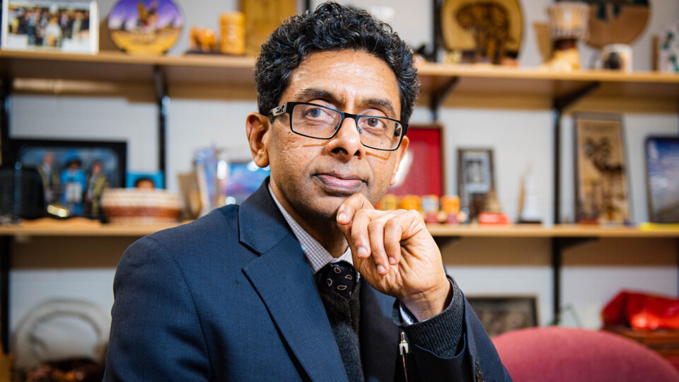 Professor Prathivadi (PB) Anand, the University’s Professor of Public Policy and Sustainable Development. Images credit: University of Bradford