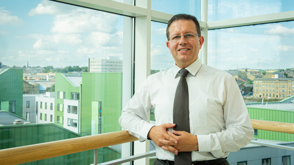 Professor Sherif El-Khamisy, Pro-Vice-Chancellor for Research & Innovation at the University of Bradford. Credit: University of Bradford.