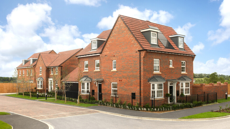 B&DWYE - 001 - A street scene at Bramble Wood