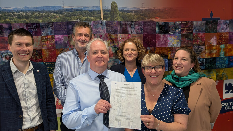 Main photo L-R:

Peter Roderick, director of public health
Professor David Best
Mark Green, York in Recovery
Deputy Mayor, Jo Coles
Bernie Francies, Recovery Engagement Officer
Cllr Lucy Steels-Walshaw,
