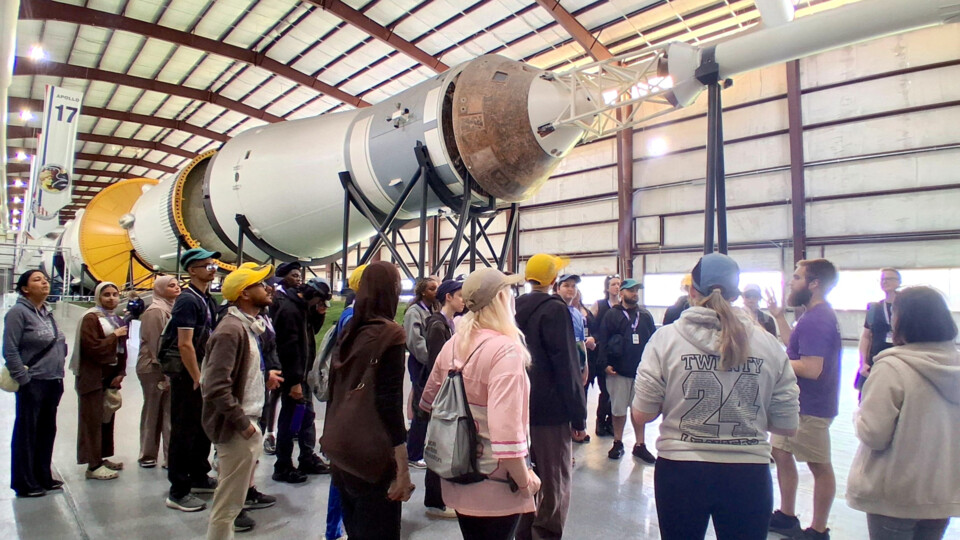 Level 2 and 3 Bradford College Science and Computing students on the study trip of a lifetime in the USA.