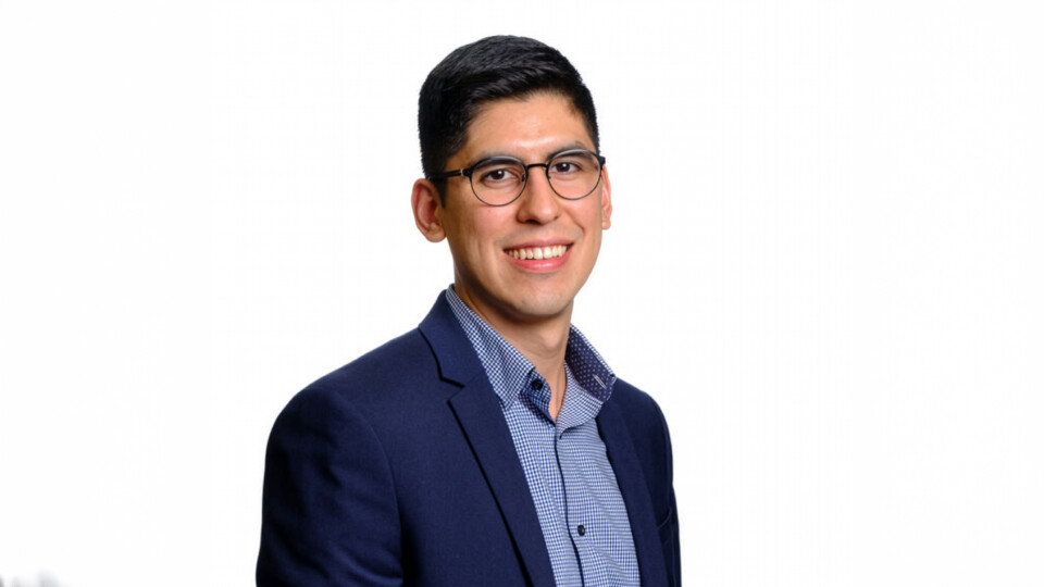 Dr Alejandro Gonzalez Aquines. Picture credit: University of Bradford.