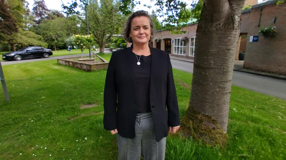 Cllr Lomas at York Crematorium