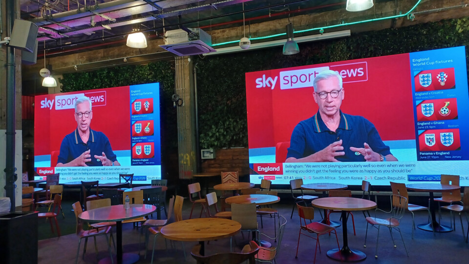 Football Fanzone Screens