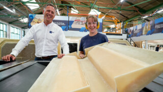 Ben Wilson and colleague at MPM Group, Leeds