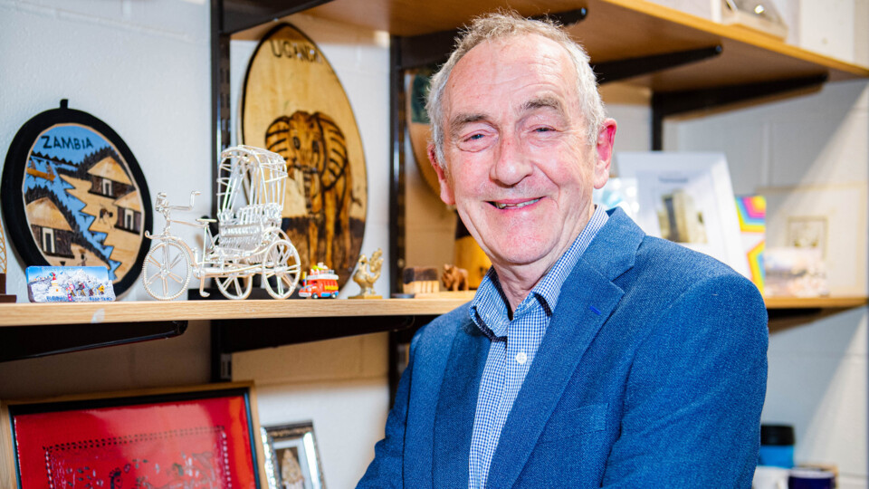 Emeritus Professor Tom Woodhouse from the University of Bradford. Credit: University of Bradford.