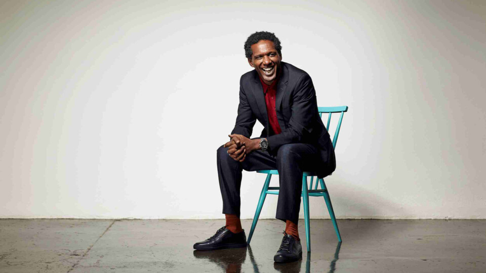 Poet Lemn Sissay. Credits: Bradford Literature Festival