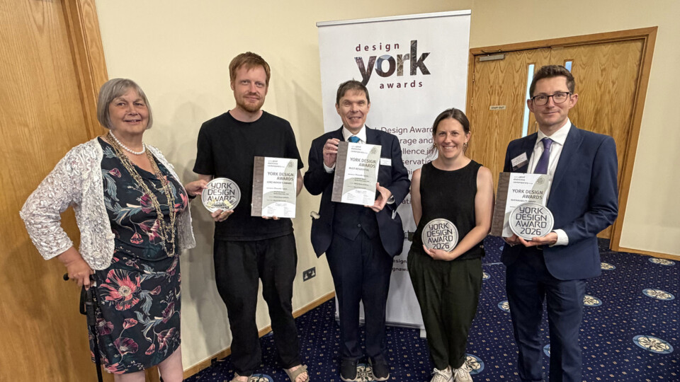At the York Design Awards