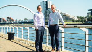 L-R: Iain Walker, Corporate Finance Partner and Head of Central Scotland, and Malcolm Crawford, Business Development Partner at AAB