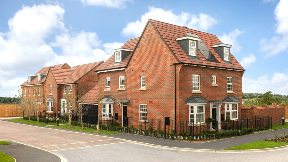 B&DWYE - 001 - A street scene at Bramble Wood