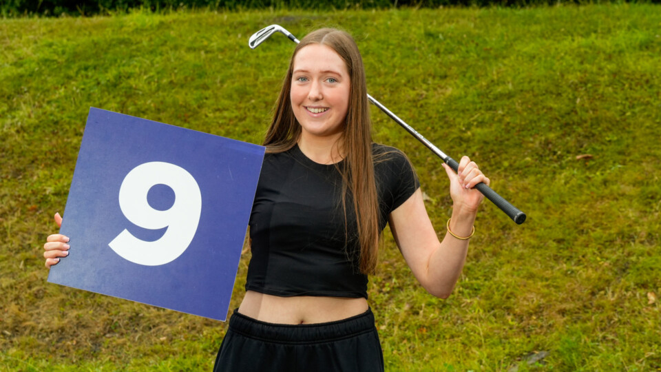 GSAL student Bella celebrates after receiving her GCSE results