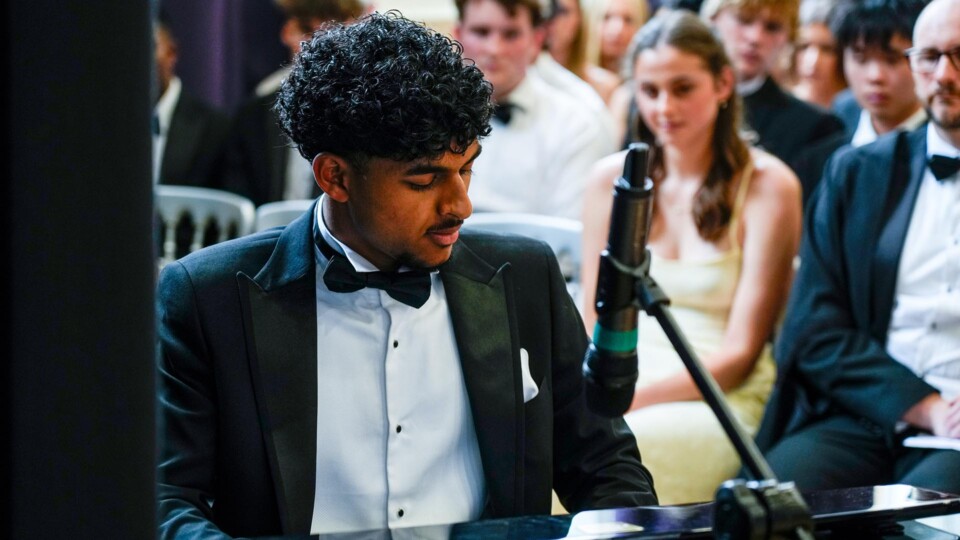 GSAL student Tehan is a talented musician