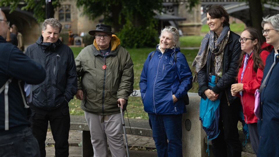 Participants explore the River Foss and its connections to York’s history, communities and future.