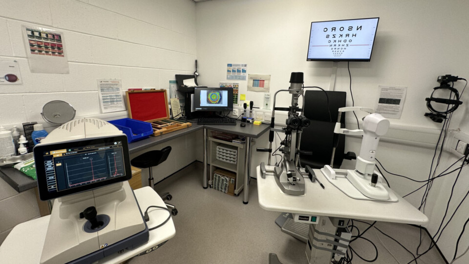 Bradford Eye Clinic.

All credits: University of Bradford.