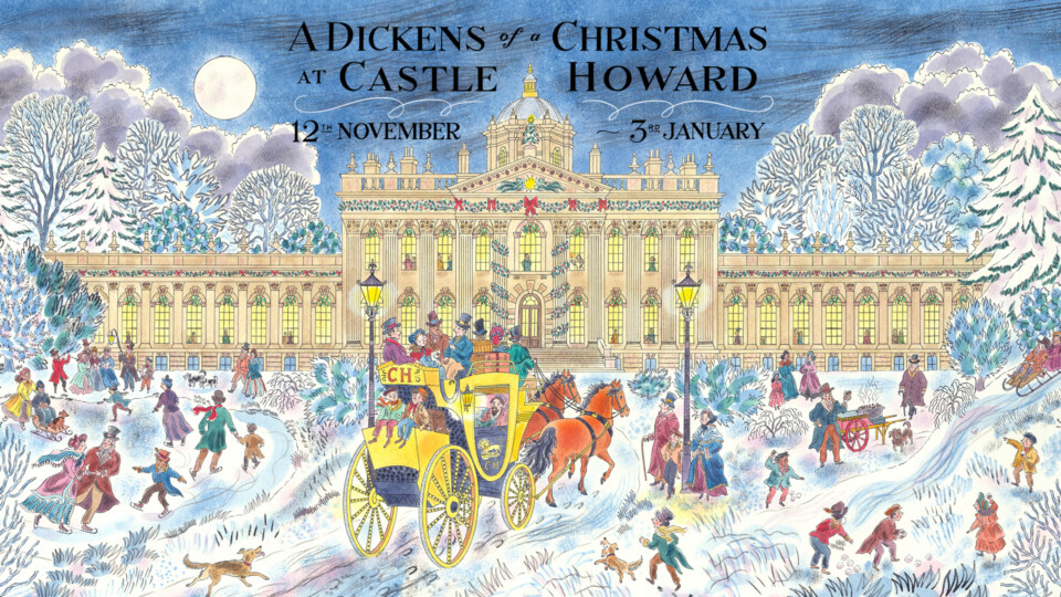 A Dickens of a Christmas at Castle Howard illustration by Emily Sutton (2)