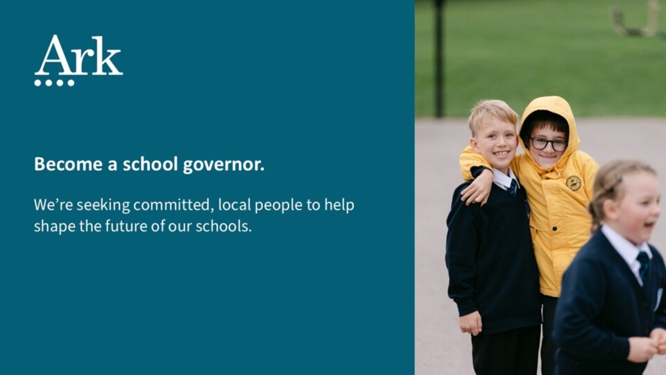 Ark Pontefract Become a governor