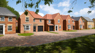 B&DWYE - A Typical Street Scene at David Wilson Homes Eastfield Park HD