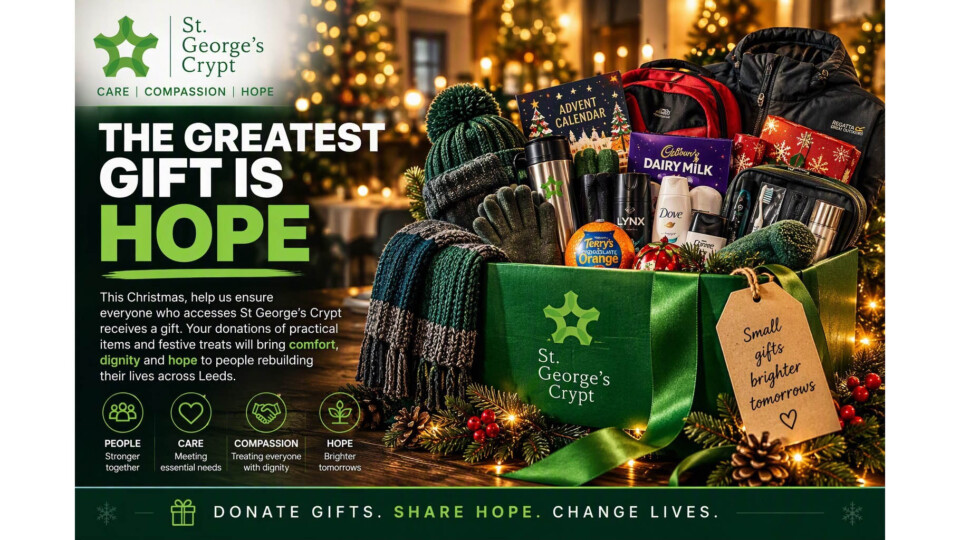 St Georges Crypt a Christmas present